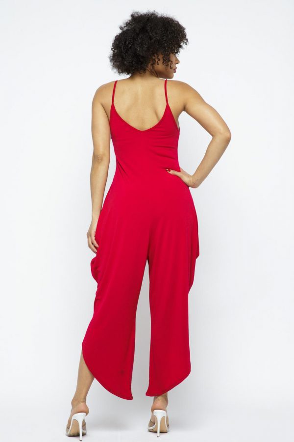 Wide Legs Harem Jumpsuits